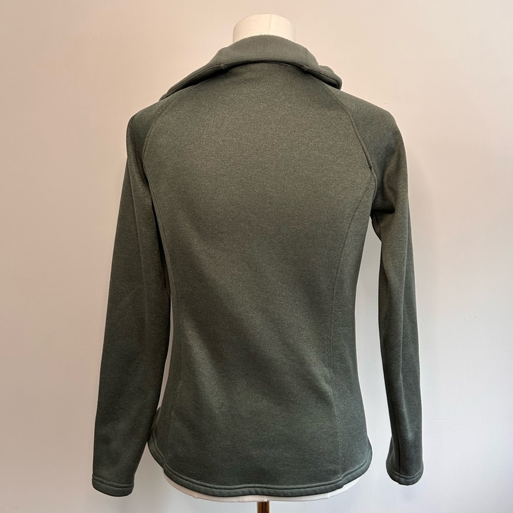 The North Face Women’s Agave 1/4 Asymmetric Snap Fleece Pullover Size S/P - Picture 4 of 5